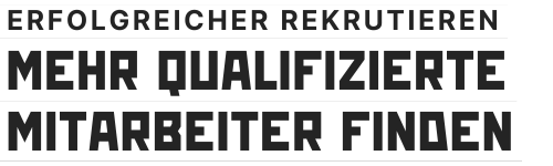 Mehr qualifizierte Mitarbeiter finden