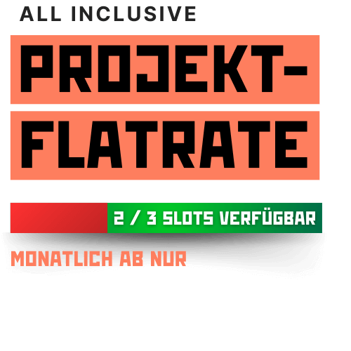 Projektflatrate ab 2499 €