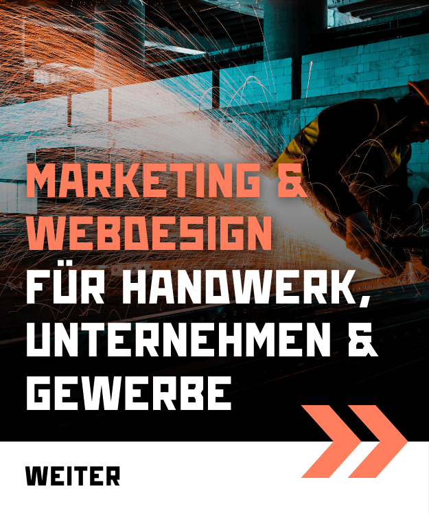 Marketing & Webdesign für Handwerk, Unternehmen & Gewerbe