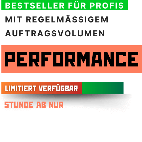 Performance Stundenpreis 79,- Performance Stundenpreis 79,-